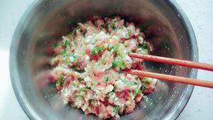 绿萝卜鲜肉水饺的做法 步骤7
