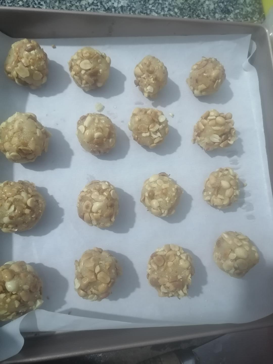 超级好吃的花生酥饼