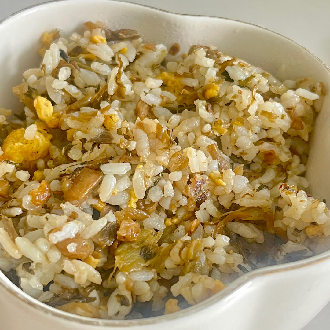 鸡蛋炒外婆菜(下饭菜)