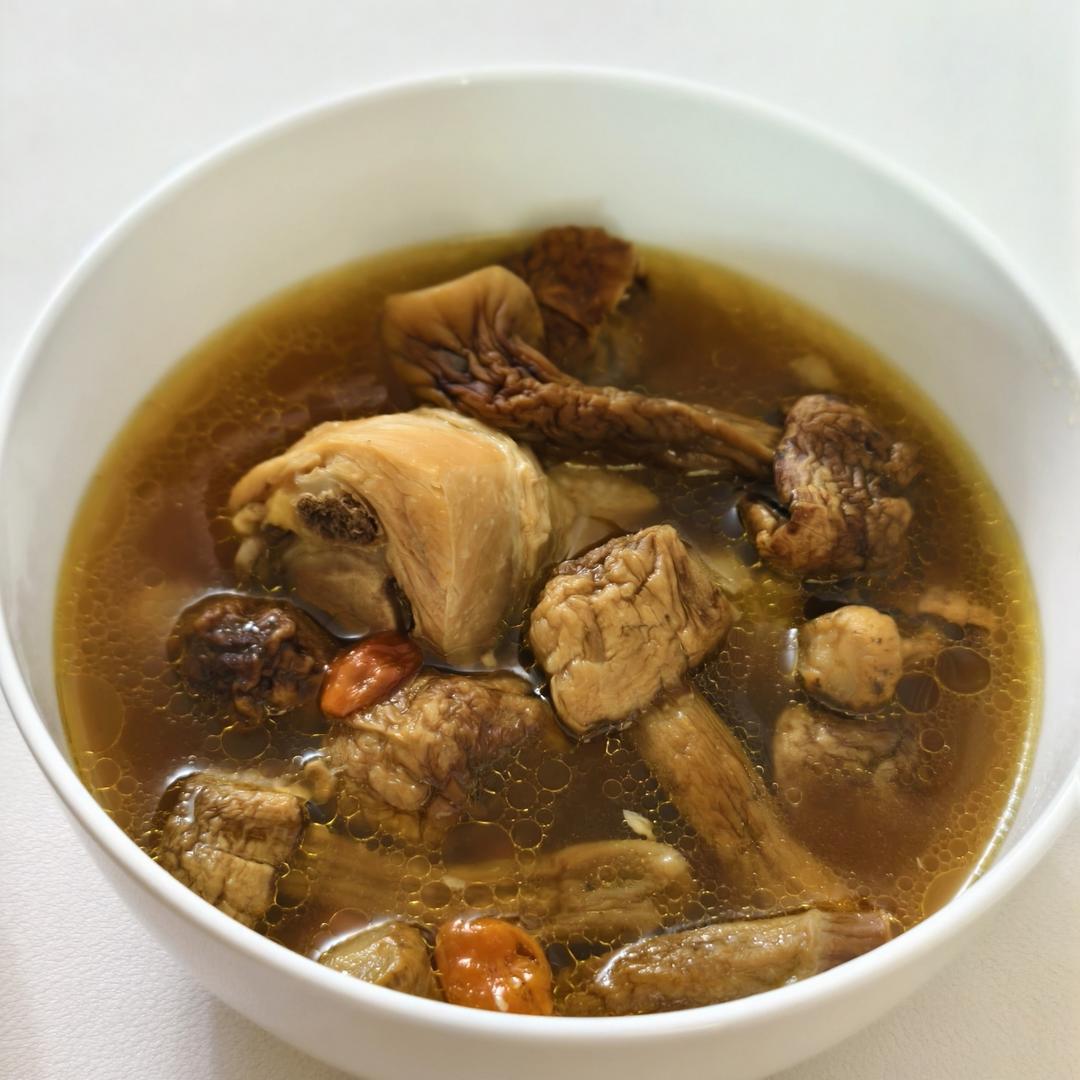 超简单姬松茸鸡汤