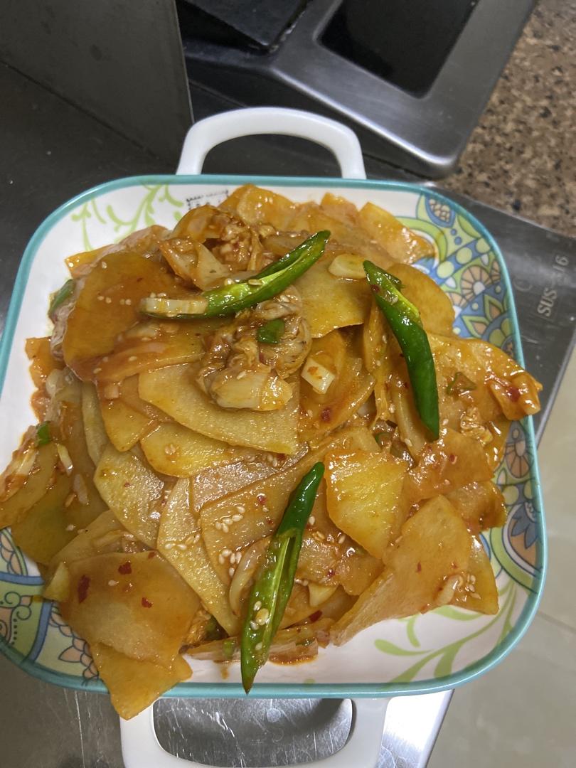 辣白菜土豆片『超级下饭菜』