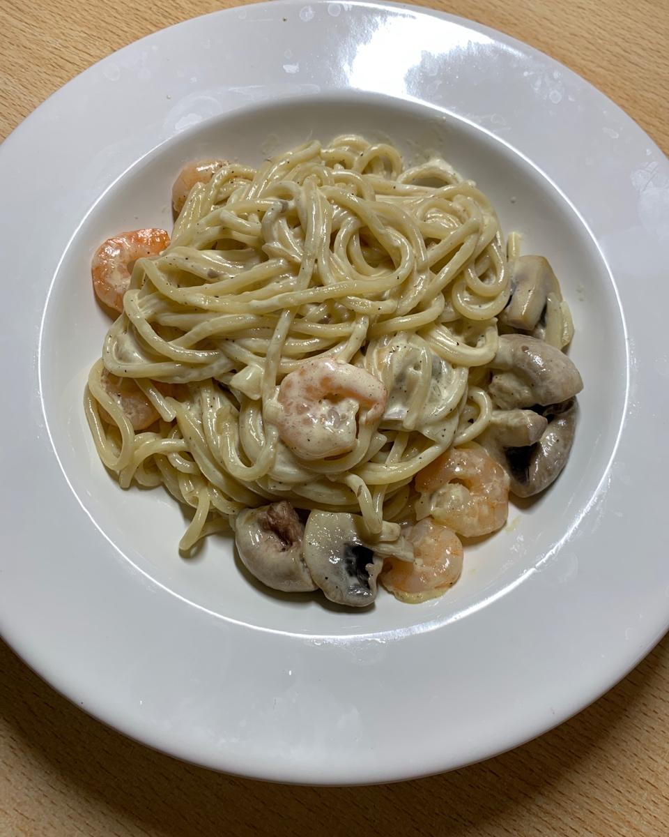 奶油培根意大利面（spaghetti）