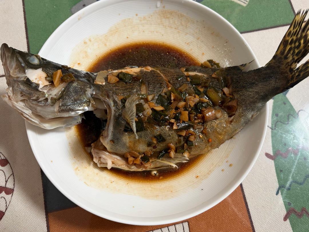 葱油桂鱼