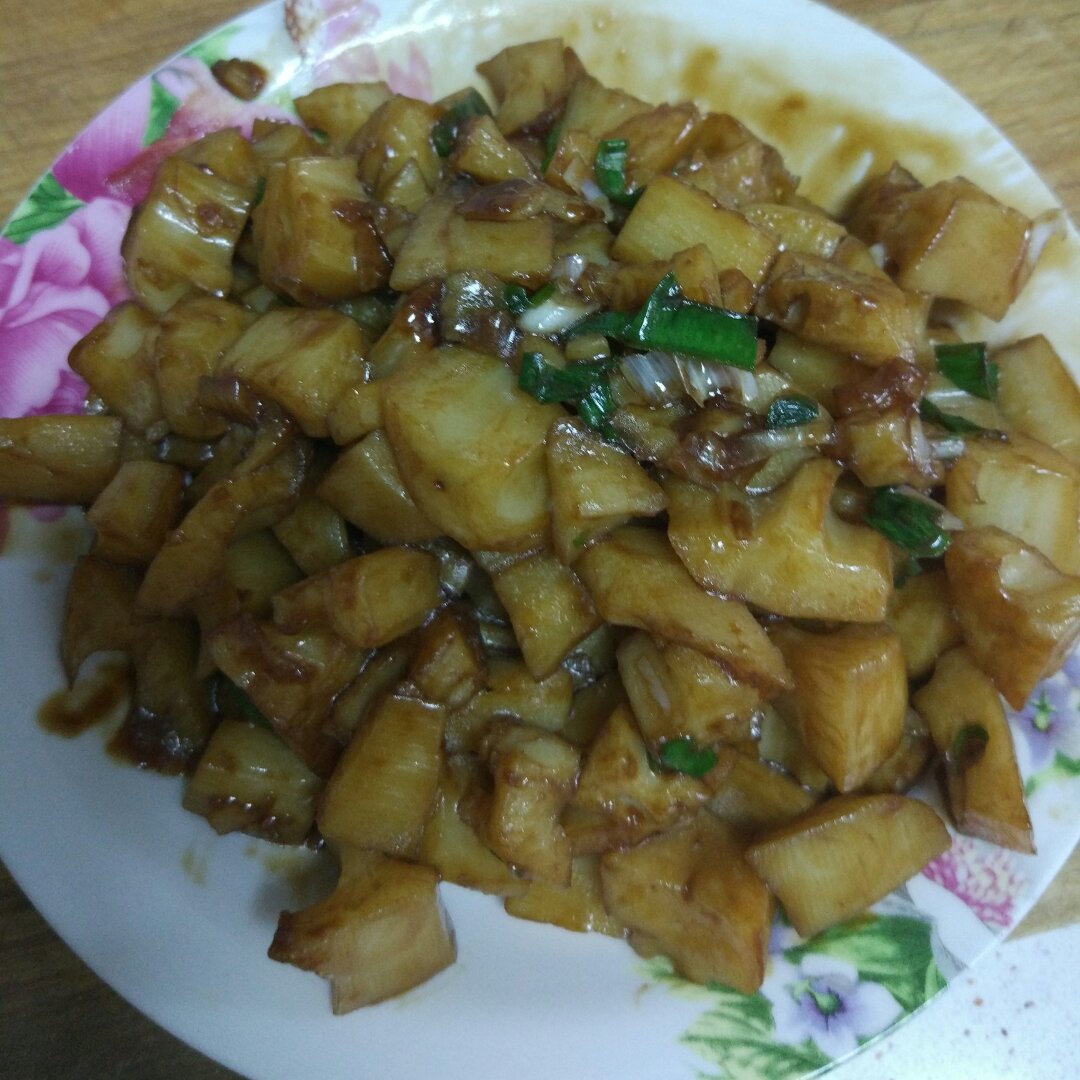 酸甜的开胃菜-  糖醋藕丁
