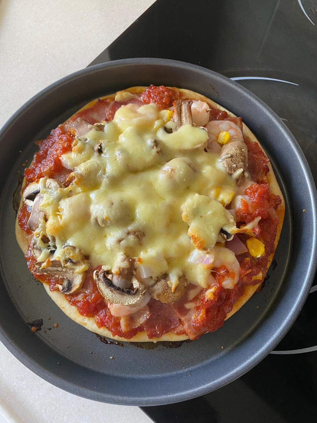 小美出品 田园风披萨pizza