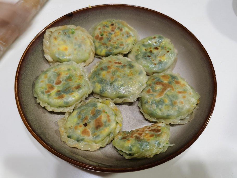 虾皮粉丝韭菜盒子(饺子皮版)