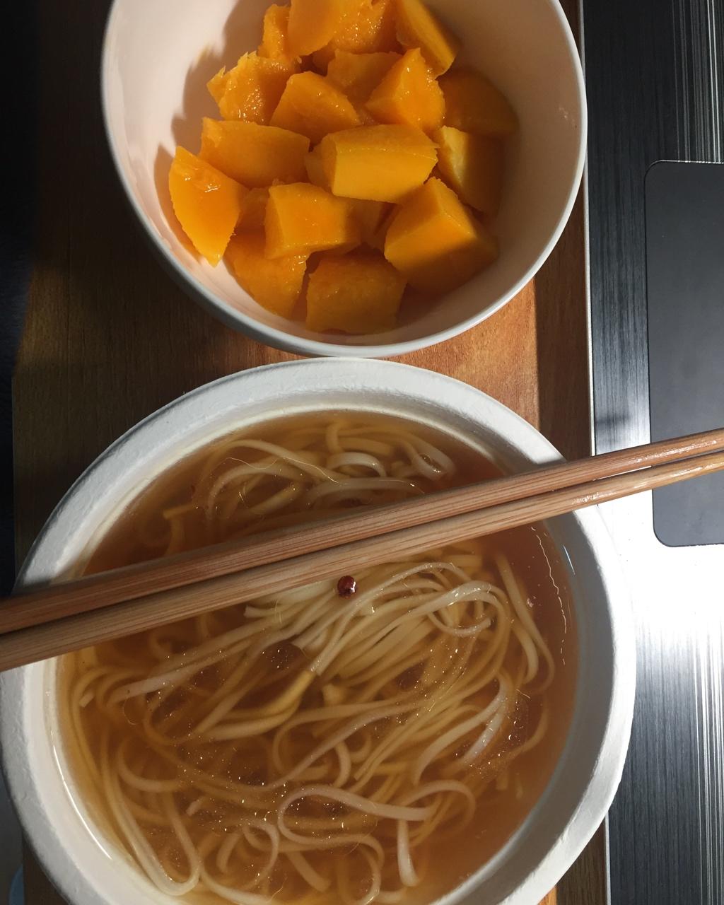 一碗热汤面