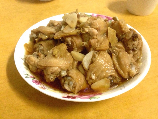 香菇蒸鸡块