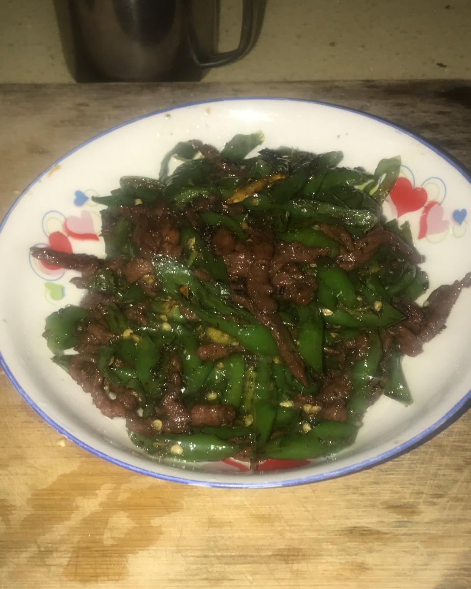 青椒牛肉