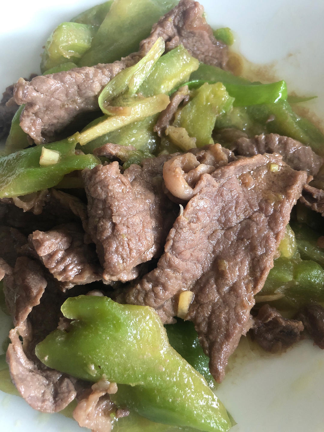 家庭版的~苦瓜炒牛肉