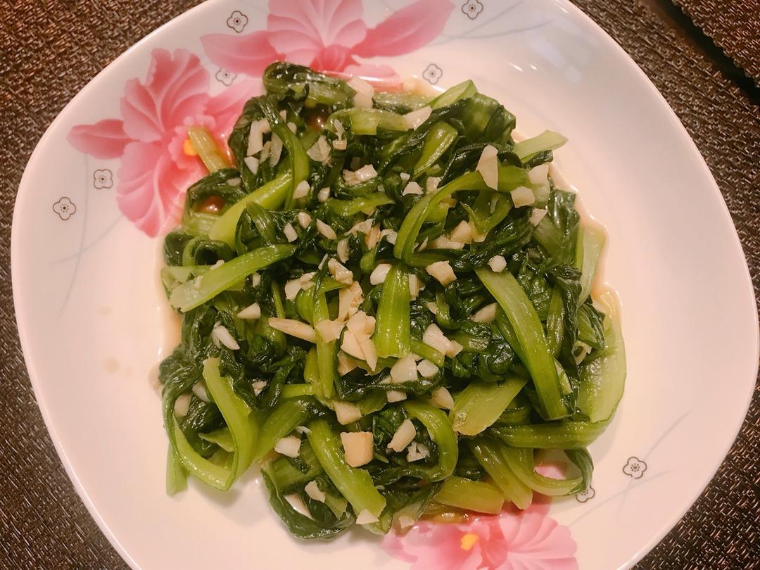 蒜蓉鸡毛菜