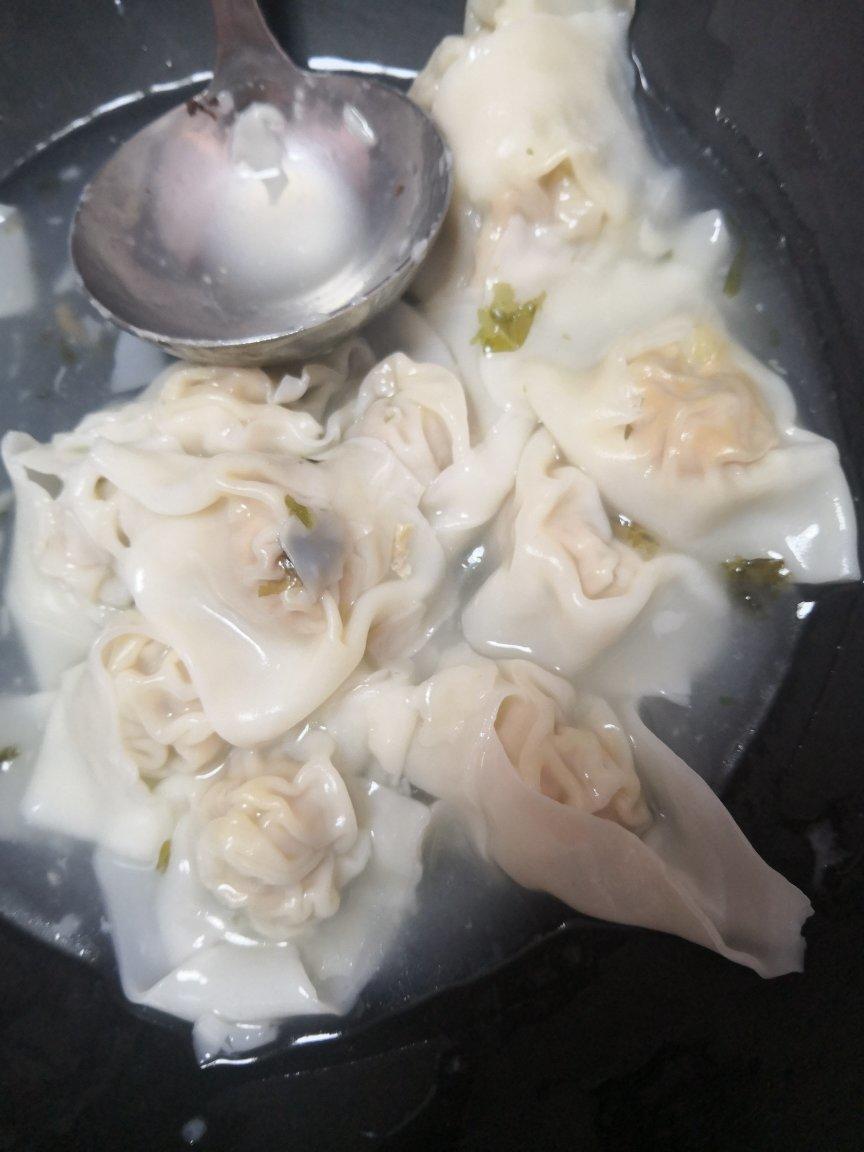 肉不柴的馄饨馅