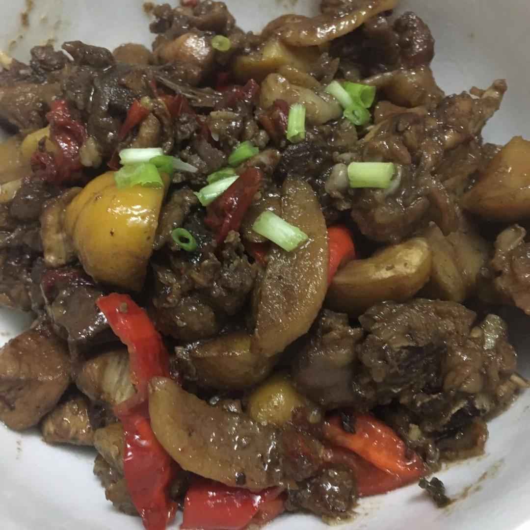 板栗烧鸡