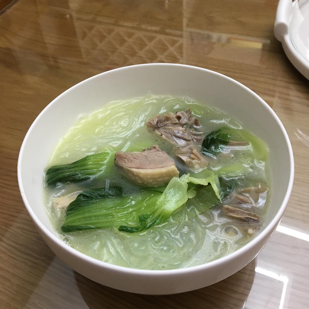 zjx12339做的青菜粉丝汤