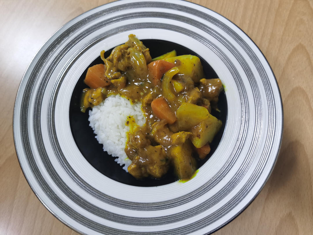 咖喱鸡肉饭