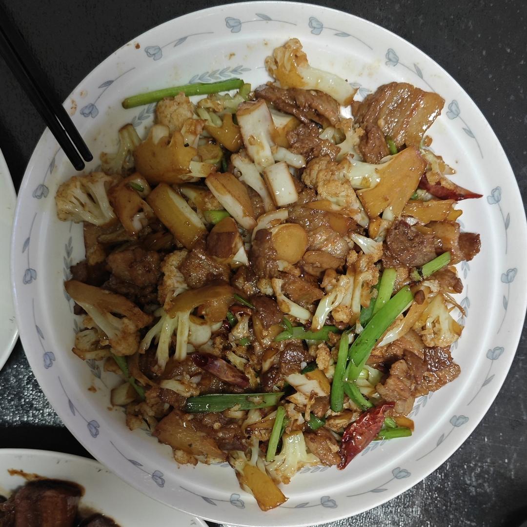 干锅花菜