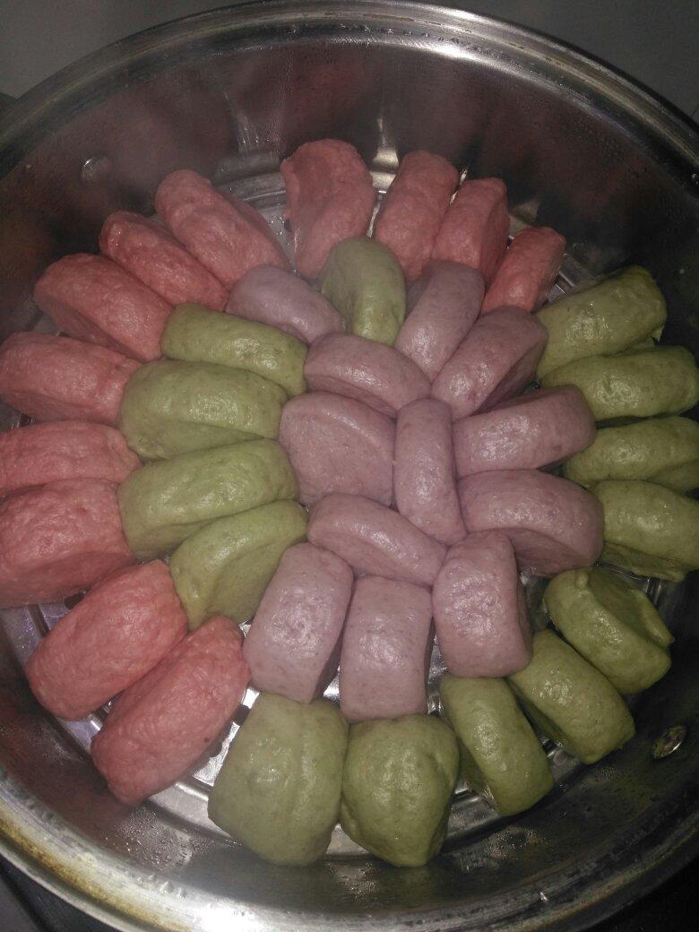 儿童辅食—彩色小馒头