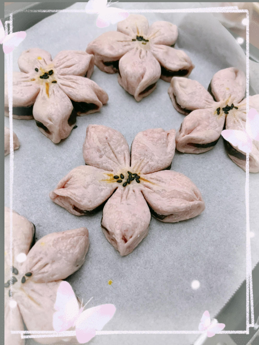 手残党版🌸桃花酥🍀四叶草酥菊花酥-不醒面 超简单