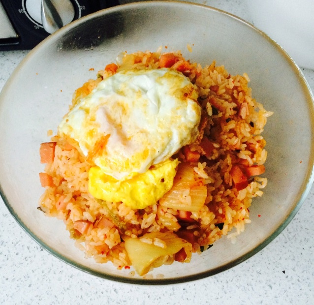 韩式辣白菜炒饭