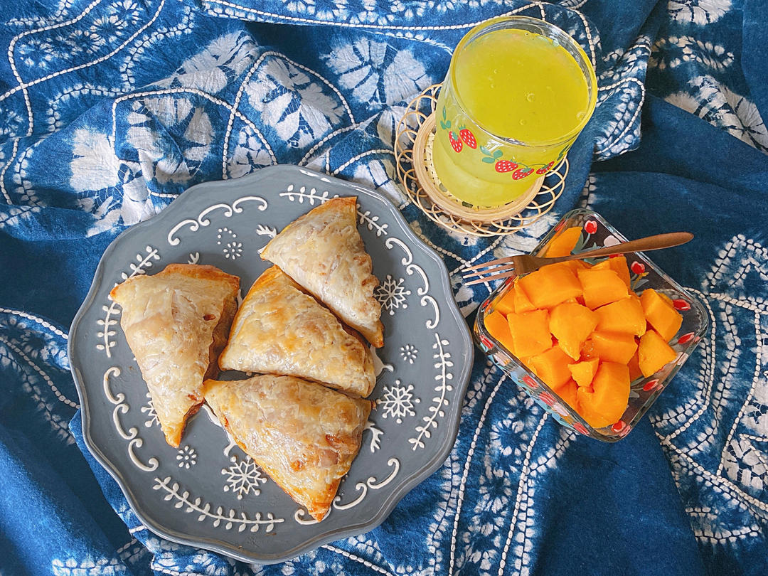手抓饼版苹果派