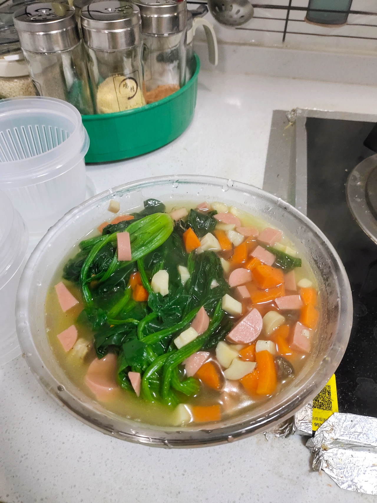 只需要五分钟的超鲜蔬菜汤