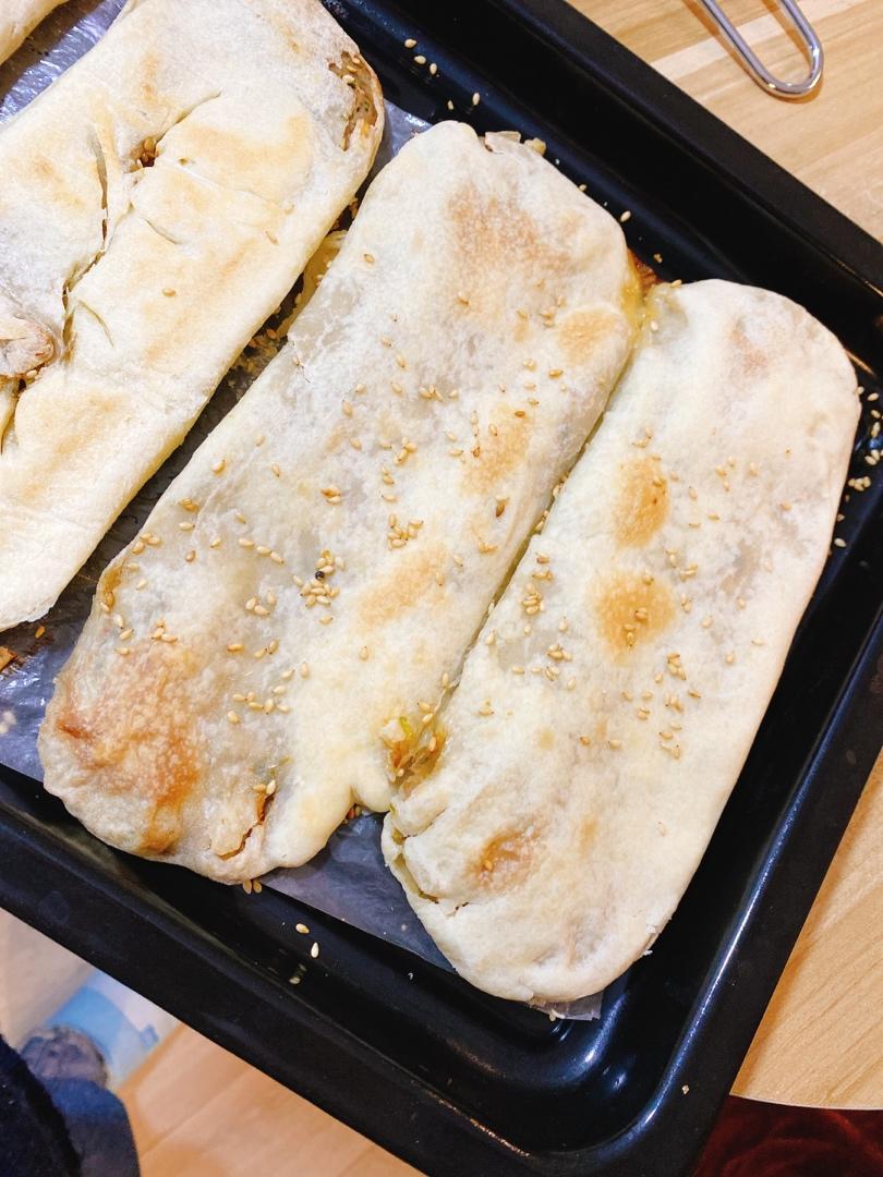 榨菜鲜肉锅盔（发面、死面通用）