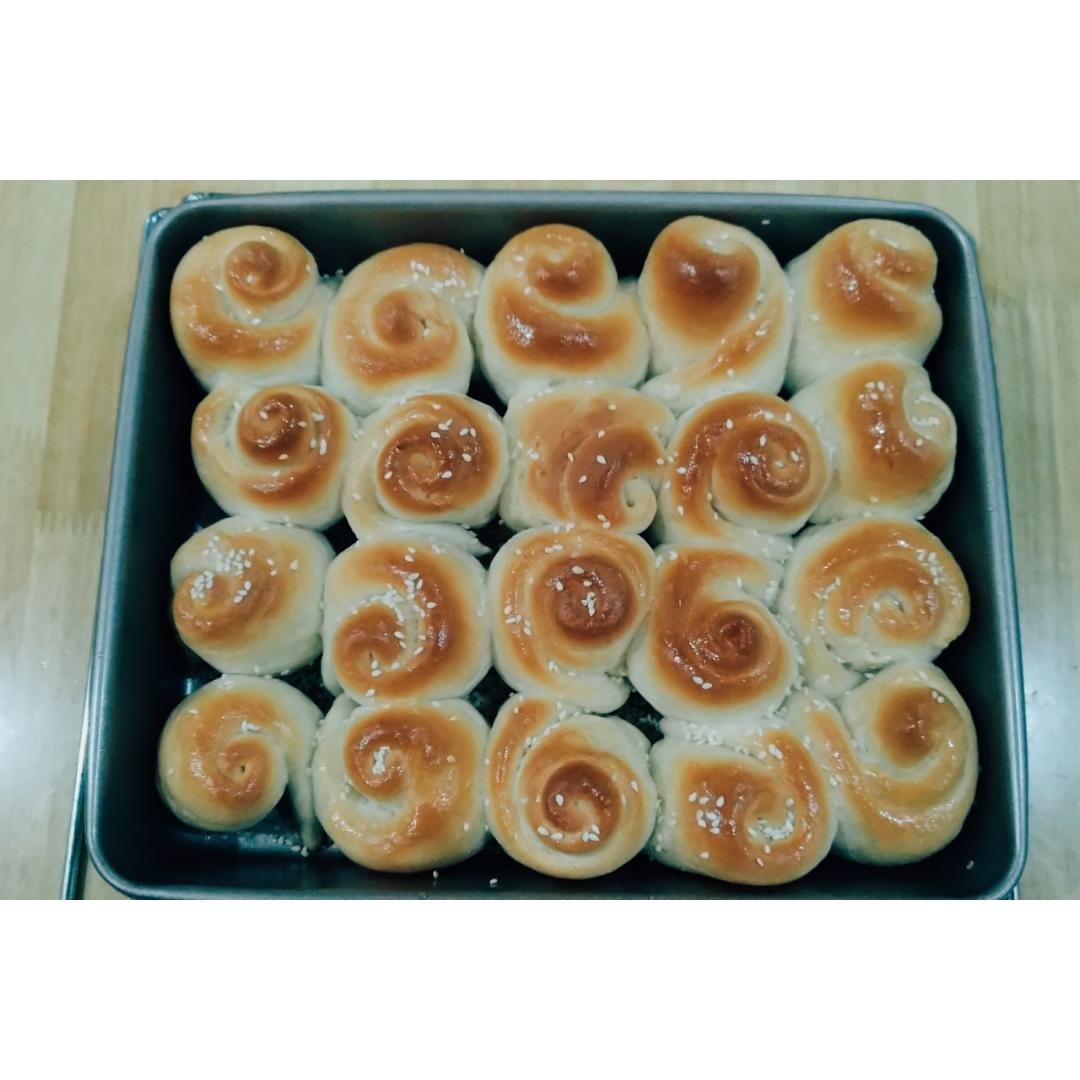 脆底蜂蜜小面包