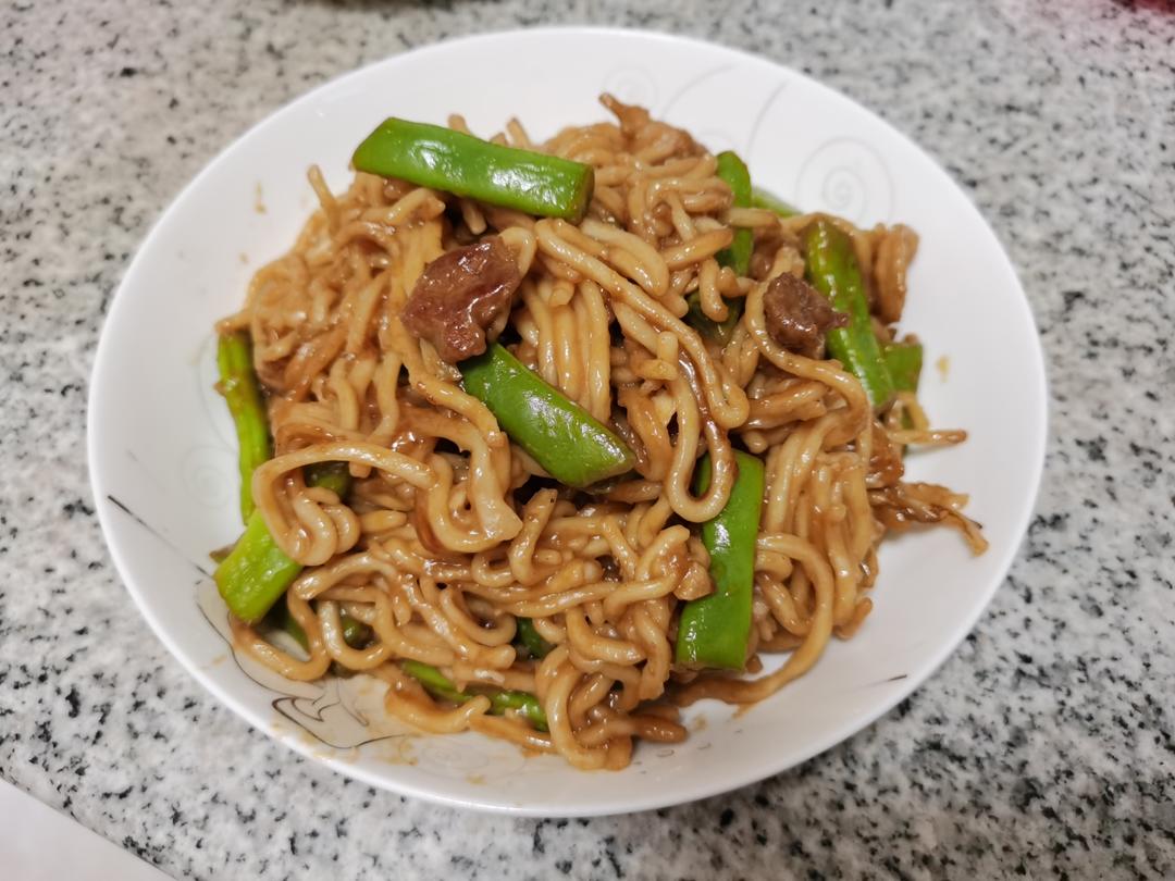 豆角焖面