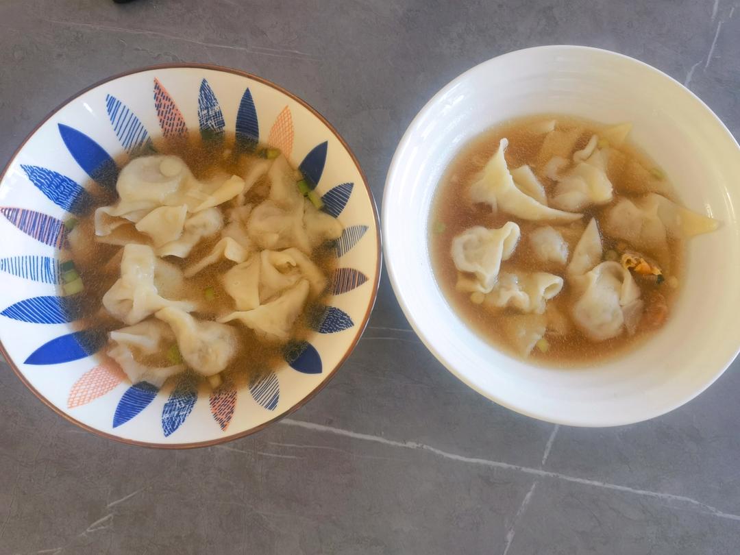 煮冷冻馄饨