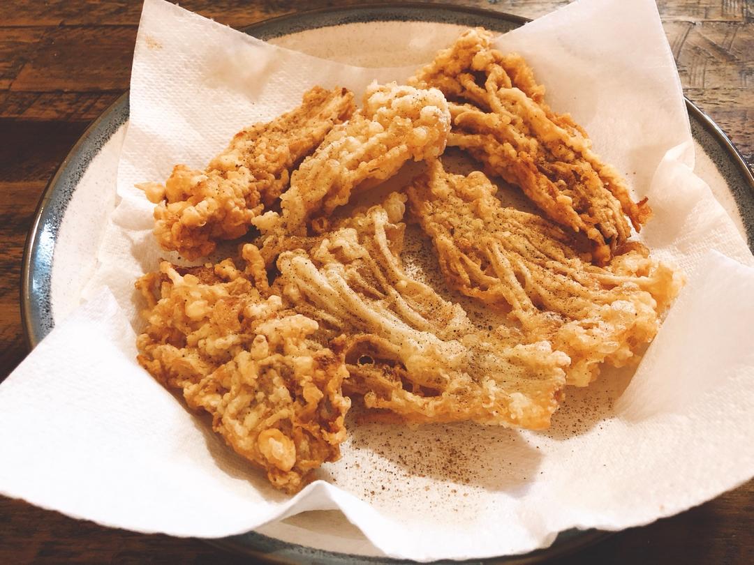 椒盐金针菇