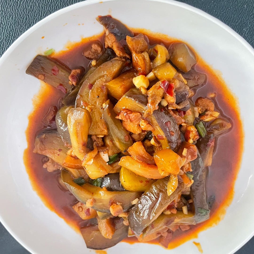 低油低盐的健康茄子煲