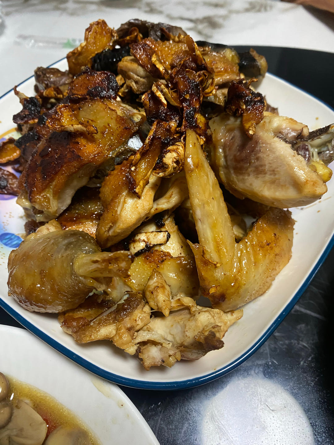 不放一滴水的美味 闽南干煎鸡
