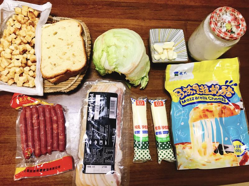 纯奶手撕吐司的做法 步骤1