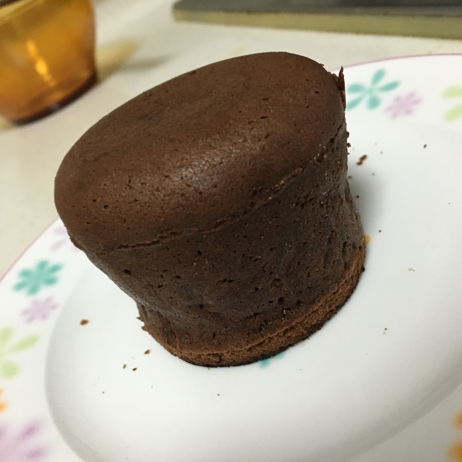零基础巧克力熔岩蛋糕（1只量）