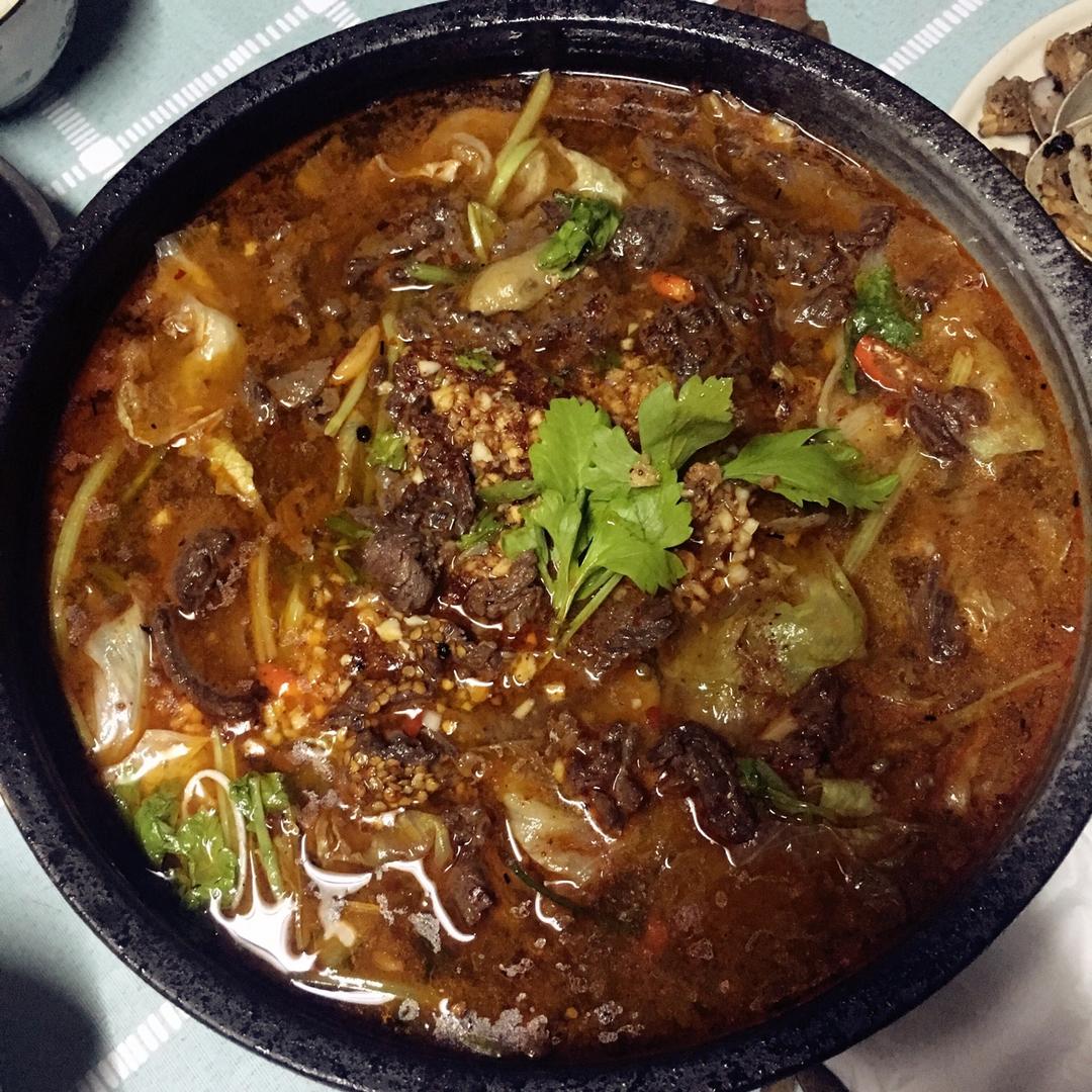 水煮牛肉