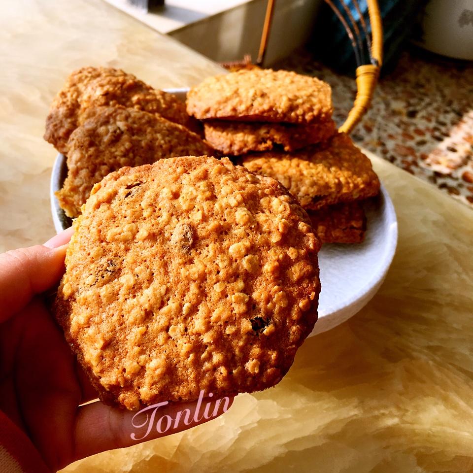 葡萄干麦片曲奇 Oats Cookies