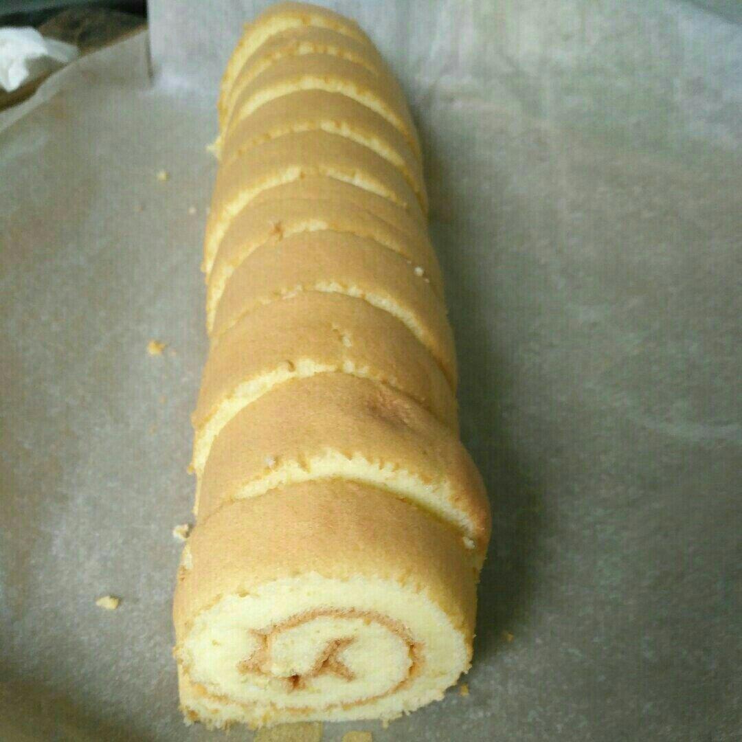 不开裂，不掉皮完美原味蛋糕卷
