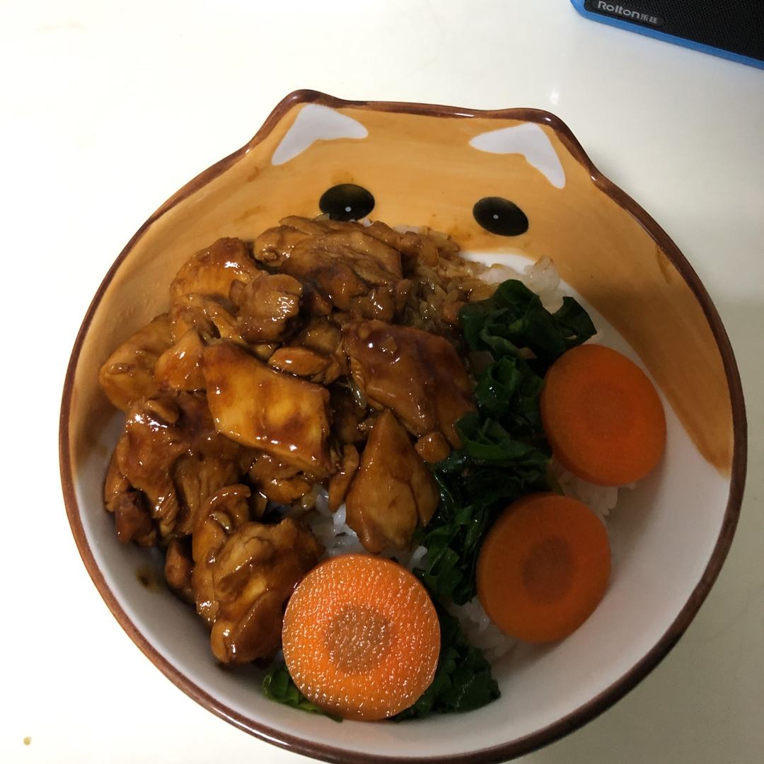 照烧鸡腿饭