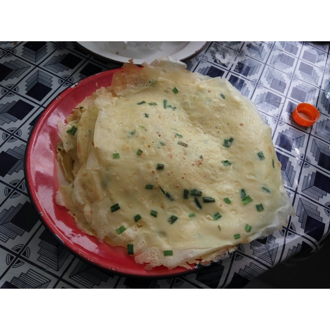 香葱鸡蛋饼