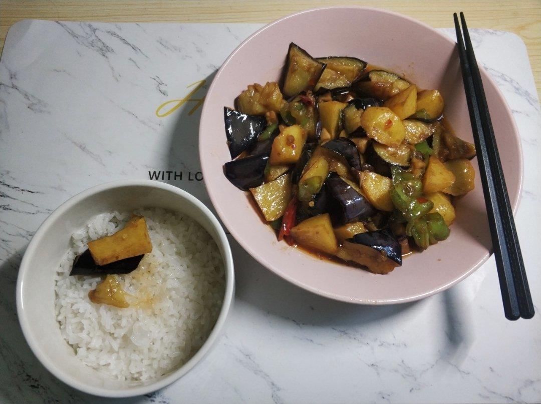 土豆烧茄子