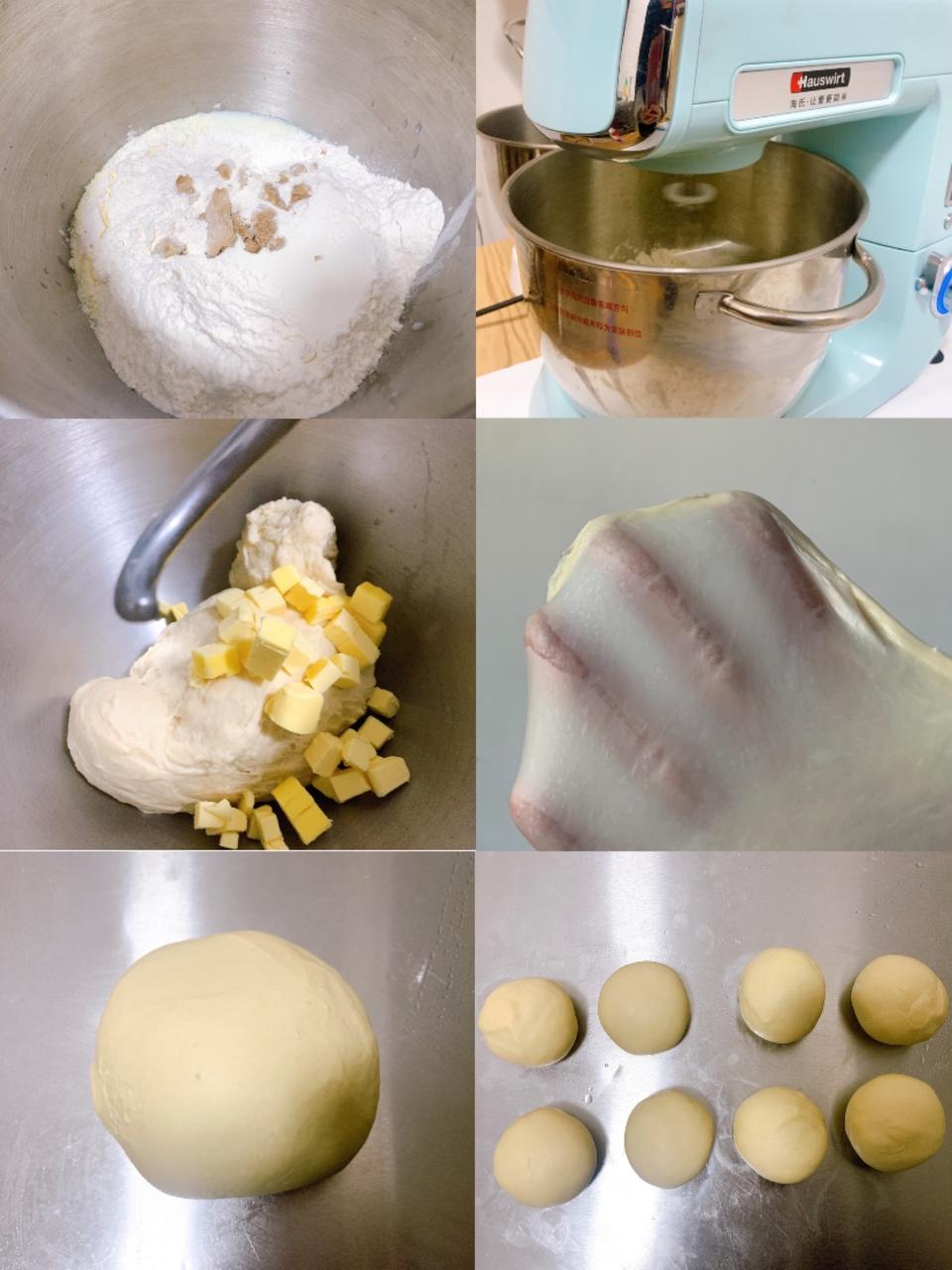 纯奶手撕吐司的做法 步骤1