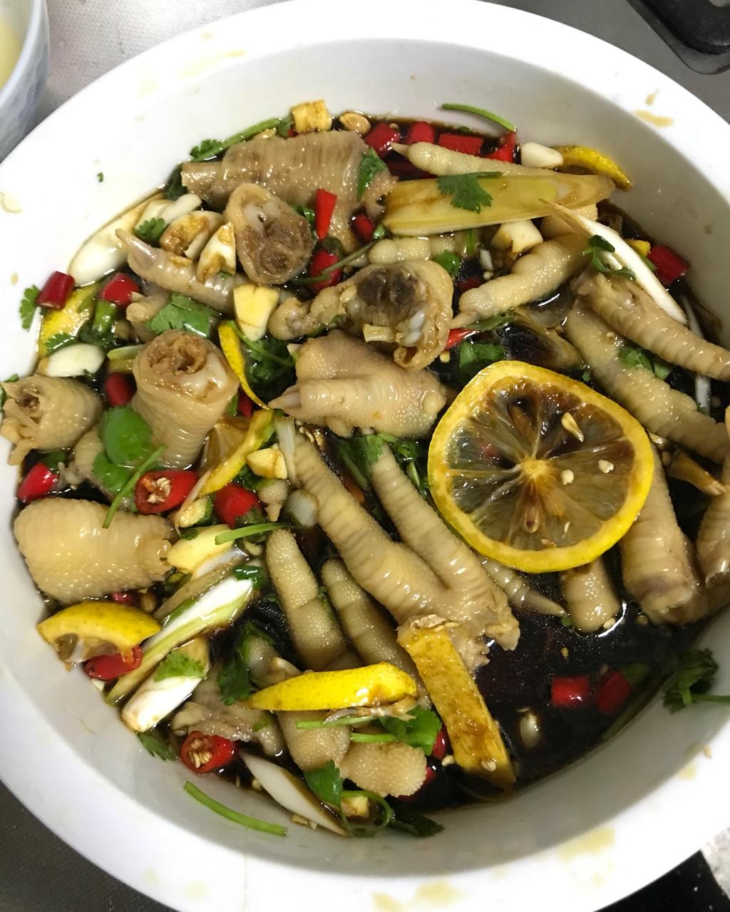 超好吃的🍋酸辣凤爪