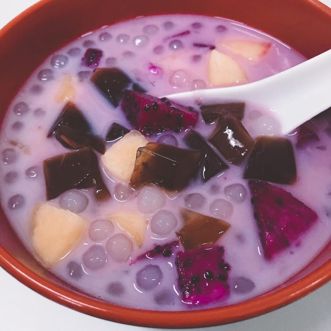 芒果椰汁西米露