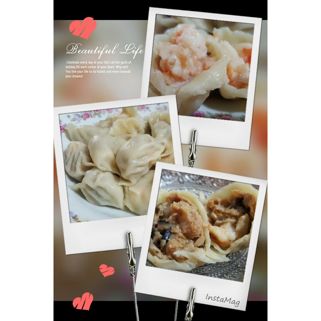 鲜掉眉毛的 三鲜水饺~
