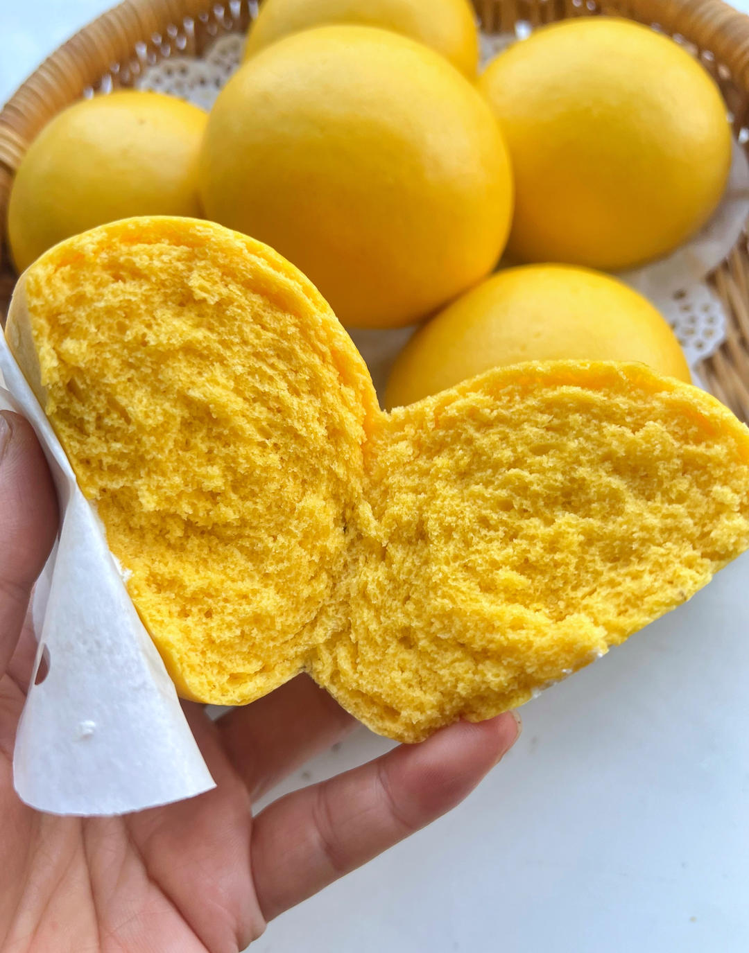 养生山药小馒头