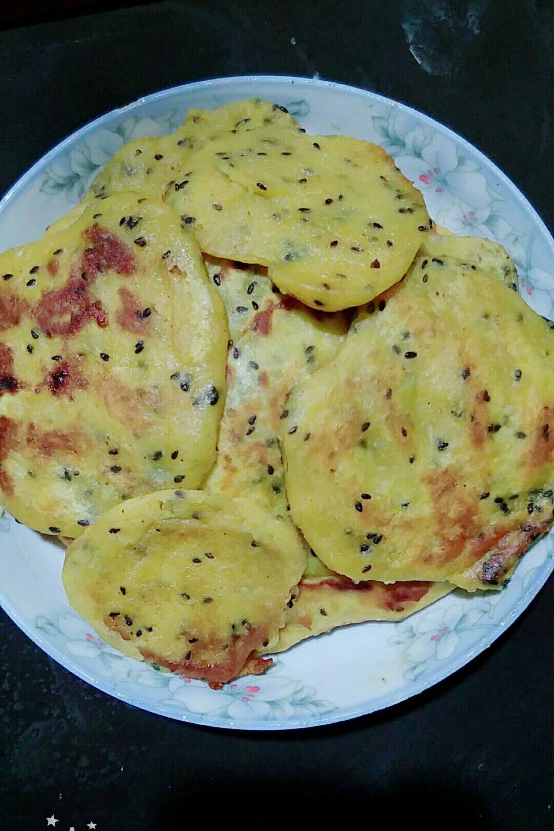 糯米红薯饼