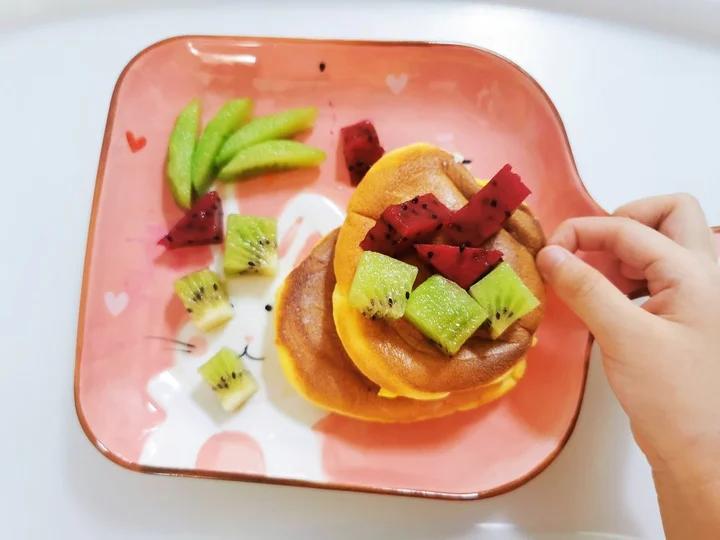 不用烤箱 15分钟无油低糖的舒芙蕾蛋糕松饼 🥞 蓬松绵软