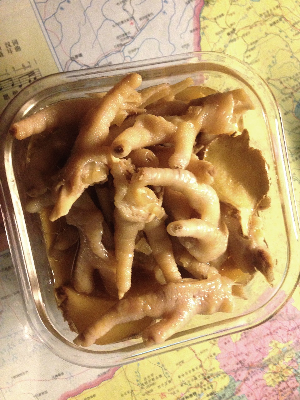 简单的糟卤鸡爪