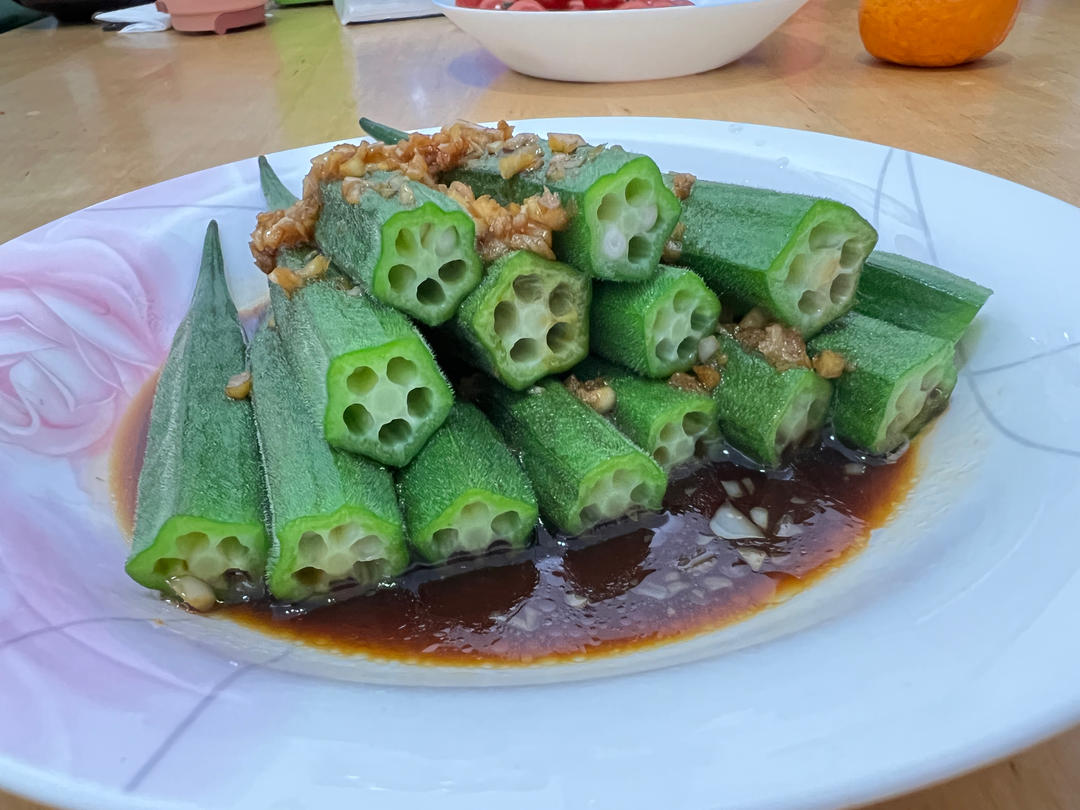 蒜蓉秋葵