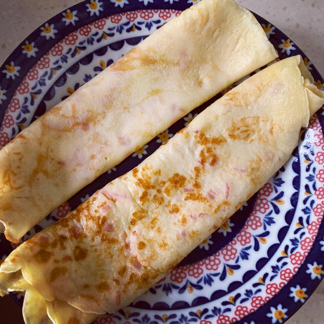 【牛奶鸡蛋早餐软饼】的做法